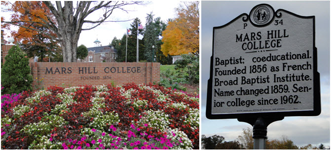 Mars-Hill-College-signs