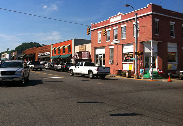 Town of West Jefferson and Mainstreet west-jefferson-nc